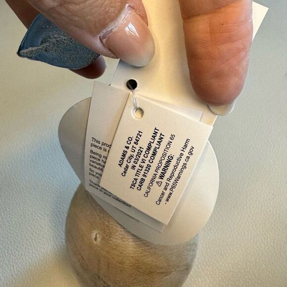 Rustic Neutral Home Decor Mango Wood Houses NEW FAST SHIP - Picture 8 of 8